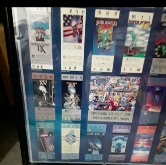 SUPER TICKETS: 25 Yrs. of Super Bowls, memorabilia - Picture 4 of 6